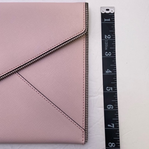 Rebecca Minkoff Leo Envelope Pink Clutch - Picture 4 of 7
